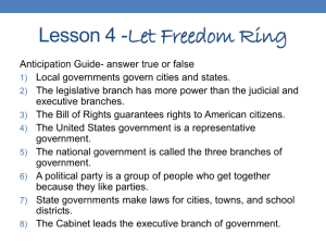 Lesson 4 Let Freedom Ring