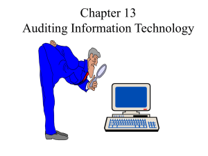 Chapter 15 Auditing Information Technology