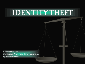 Identity Theft - The Florida Bar