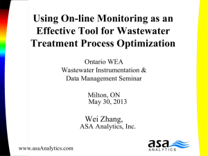 Online-Monitoring-for-Treatment-Plant-Optimization
