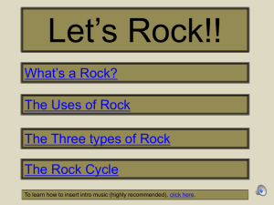 What's a Rock? - Haiku Learning