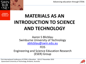 1_MATERIALS AS AN INTRODUCTION TO SCIENCE AND