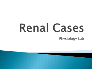 Renal Cases