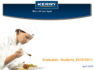 Kerry Group Presentation