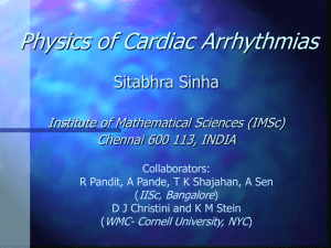 Physics of the Heart: Dynamics & Control of Ventricular Fibrillation