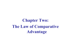 The Law of Comparative Advantage