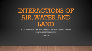 Interactions of Air, Water and Land - educ-science-math-tech