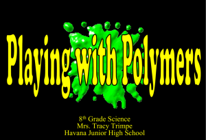 Playing with Polymers PPT