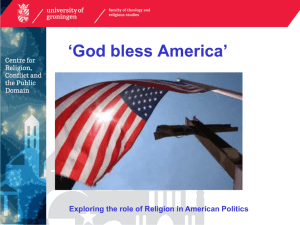 'God bless America'