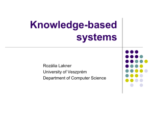 Knowledge-based systems