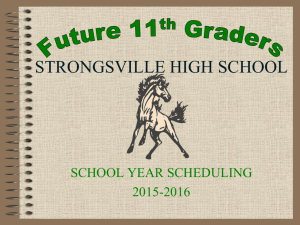 strongsville high school - Strongsville City Schools