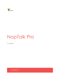 NopTalk Pro Installation