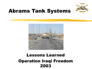 Abrams Tank Systems - GlobalSecurity.org
