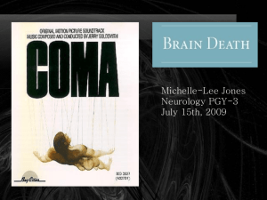 Coma & Brain Death