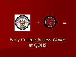 Early College Access Program