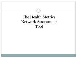 Why use the HMN assessment tool?