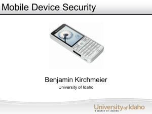 smartphone - University of Idaho