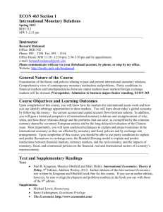 Course Outline - Faculty Websites