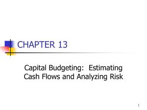 CF Estimation and Risk Anaysis, PowerPoint Show