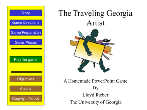 The Traveling Georgia Artist - Lloyd Rieber
