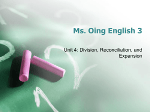 Ms. Oing English 3 - Flipped Out Teaching