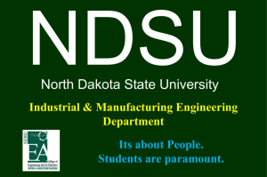 Recruiting Presentation - North Dakota State University