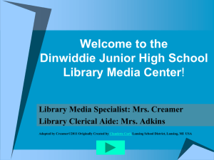 DJHS Library Media Center