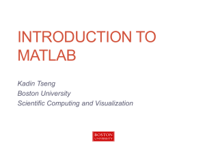 matlab - Boston University