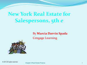 New York Real Estate for Salespersons