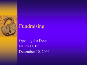 Fundraising