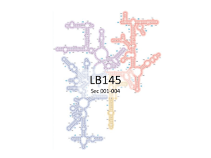 LB145: Cell and Molecular Biology
