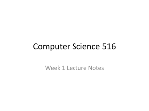 Computer Science 516