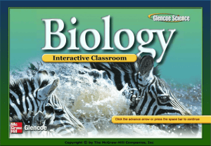 Biology Ch. 12