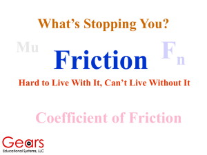 Friction - Gears Educational Systems