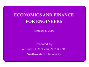 Northwestern University 2001 Risk Management Survey