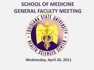 Slide 1 - School of Medicine