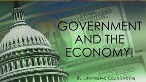 Government and the Economy!