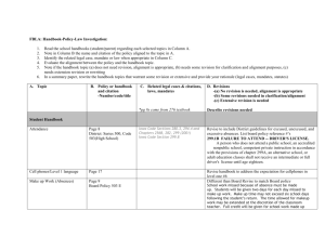 School Law FBLA Handbooks