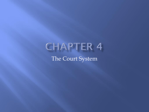 ch 4 ppt "the court system"