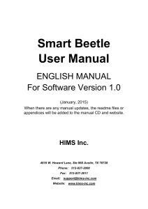 Smart-Beetle-User-Manual