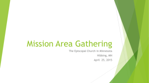 Mission Area Gathering Best Practices