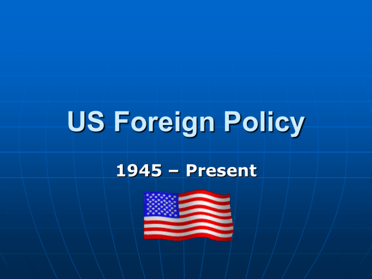 Foreign Policy Example Sentence