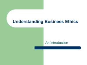 How to Establish and Maintain Ethical Standards