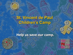 St. Vincent de Paul Children's Camp