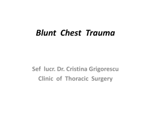 Blunt Chest Trauma