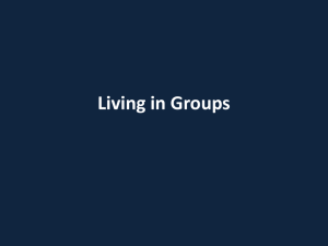 Living in Groups - DISL Sharepoint Site