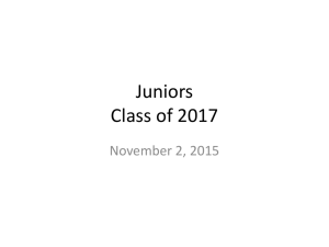 Juniors Presentation 11-2-2015 - Barr