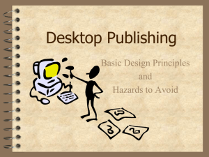 Desktop Publishing_Basic Design Principles