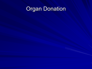 Organ Donation