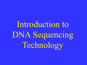 Recombinant DNA Technology for the non